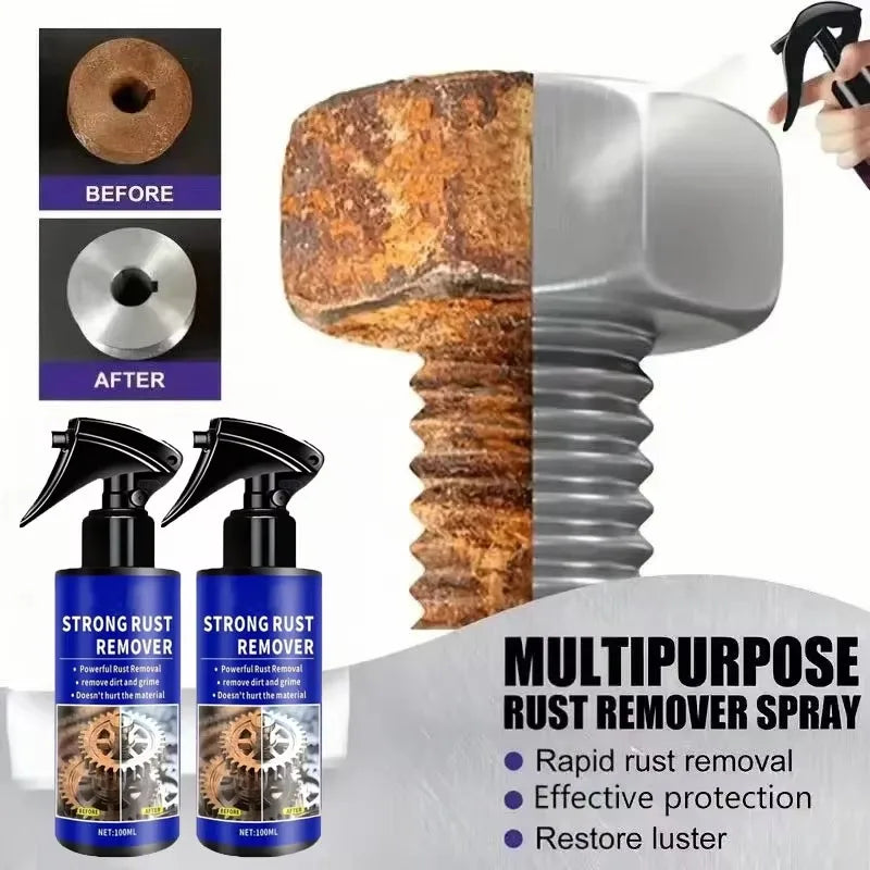 Rust Remover Spray – Metal & Wheel Hub Rust Inhibitor 100/300ml