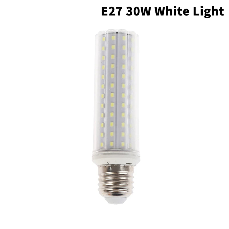 E27 E14 LED Corn Bulb 18W 20W 30W | 6000K No-Flicker