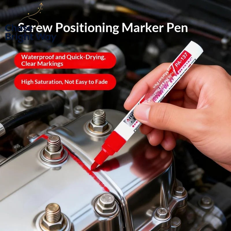 Industrial Screw Positioning Marker Pen – Waterproof Permanent