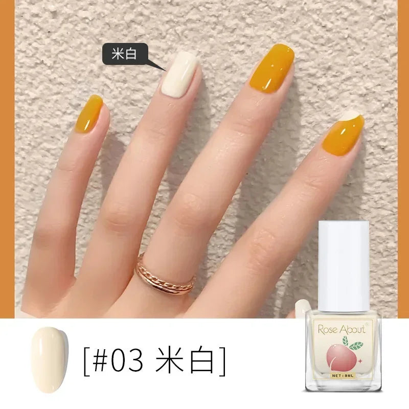 Handaiyan 8ml Water-Based Peel-Off Nail Polish | Quick Dry