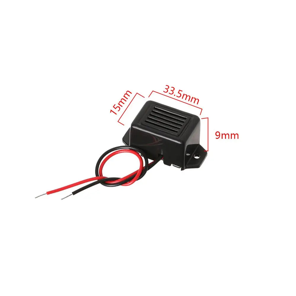 Mini 85dB Electronic Buzzer Alarm – Constant Tone Beeper 33.5mm