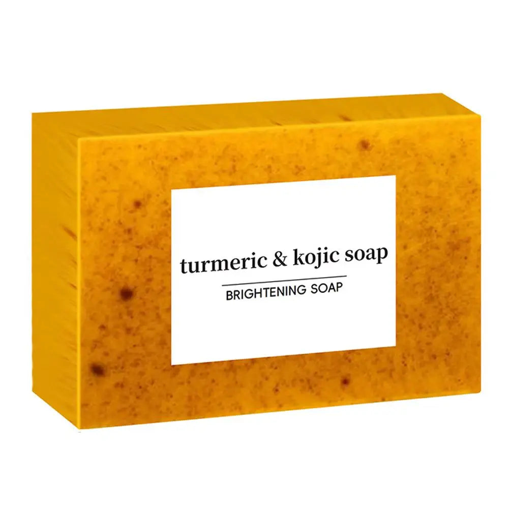 Turmeric Kojic Acid Handmade Soap – Lemon & Goat Milk 100g