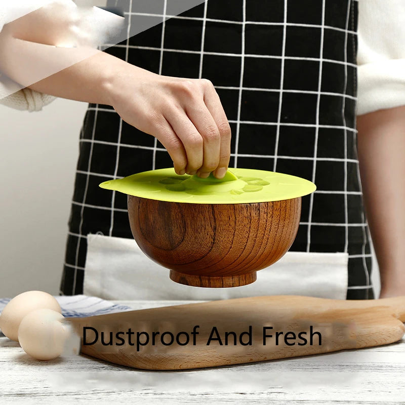 Universal Silicone Spill Stopper Lid – Reusable Pot & Bowl Cover