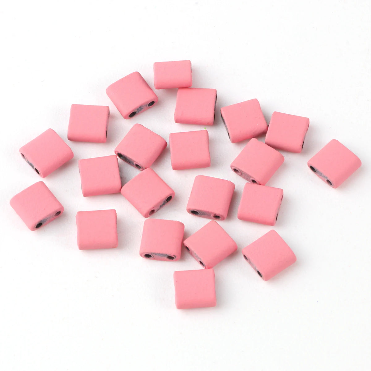 Rectangle Two-Hole Hematite Beads 5x5x2mm – DIY Jewelry Making