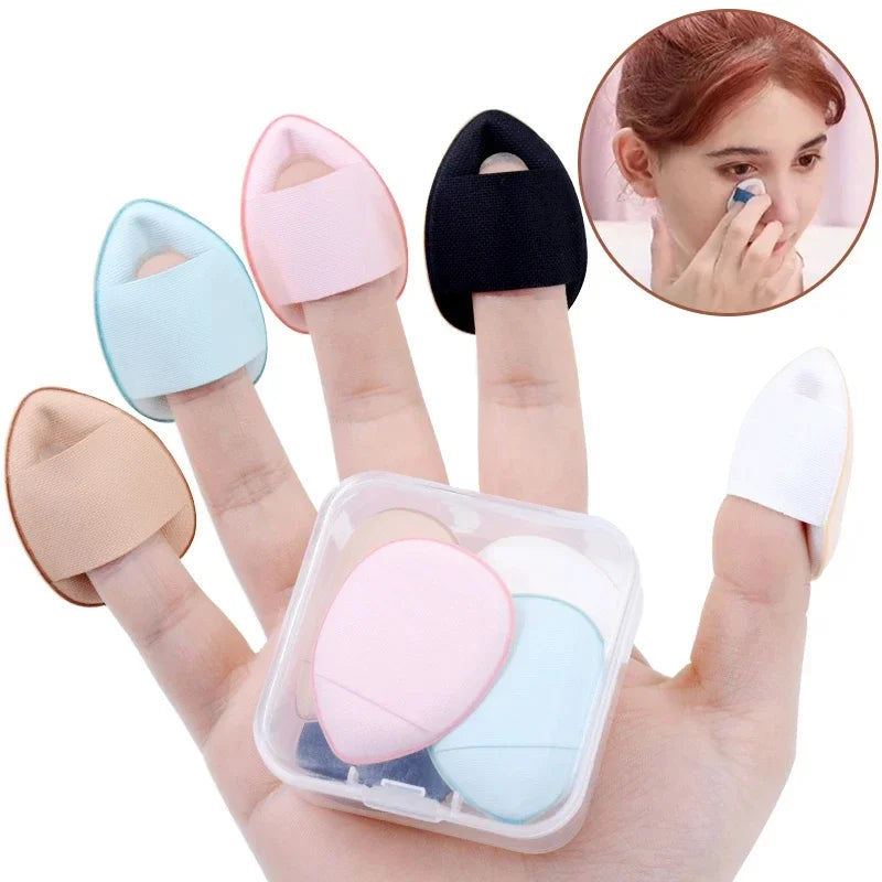 Mini Finger Puff Makeup Sponge – Foundation & Concealer Set