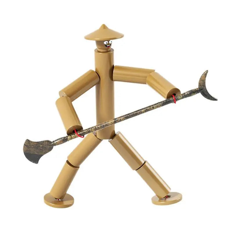Hero Double Battle Puppet Fighter Toy Set – 2-Player Game