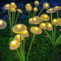 Solar Mushroom Garden Lights – 6 LED Dual Mode Waterproof Décor