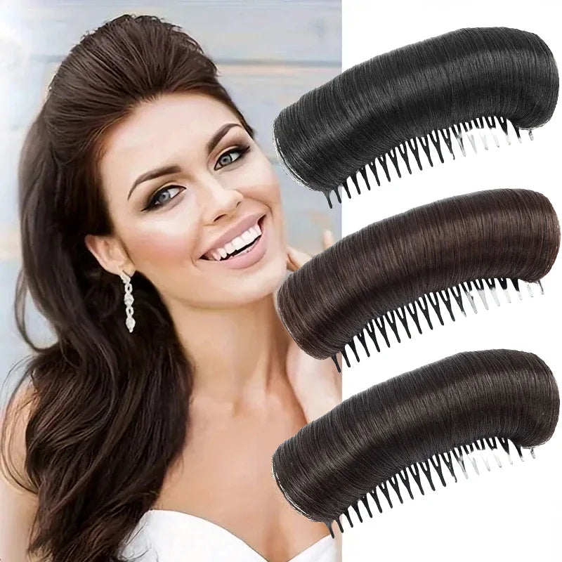 Volumizing Hair Cushion Pad with Comb – Invisible Root Lifter