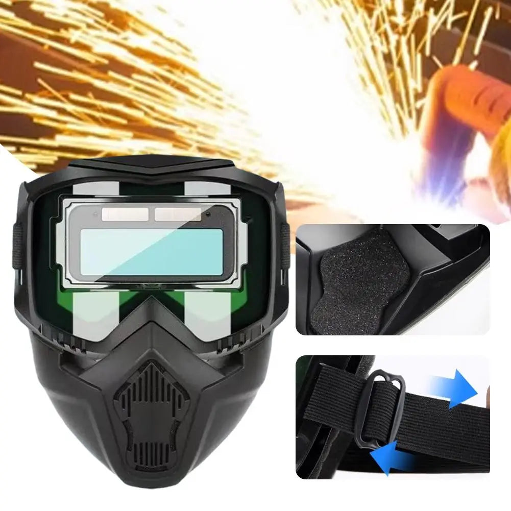 Auto-Darkening Welding Helmet – Adjustable Breathable Mask