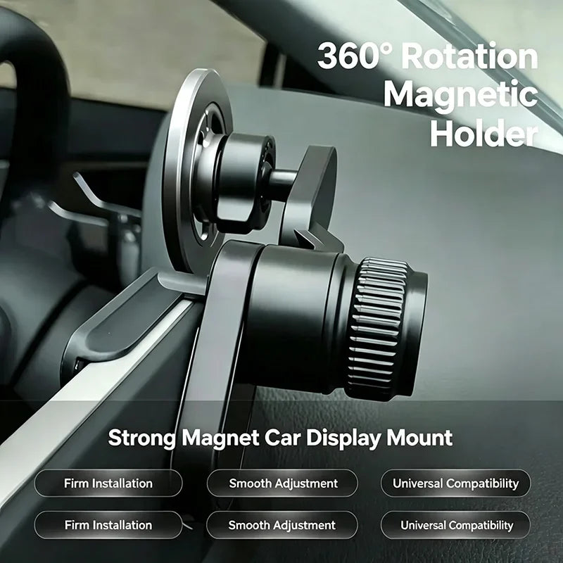 Magnetic Car Phone Mount – 360° Rotating Universal Holder