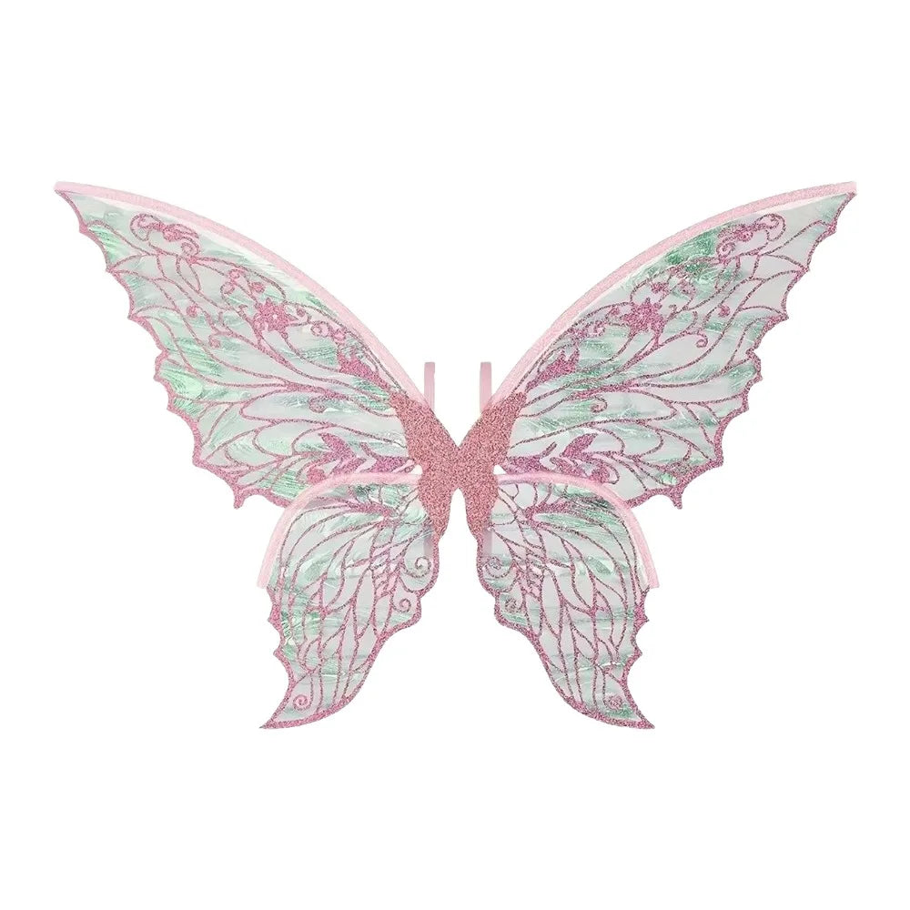 Sparkling Organza Fairy Wings – Princess Butterfly Dress Up