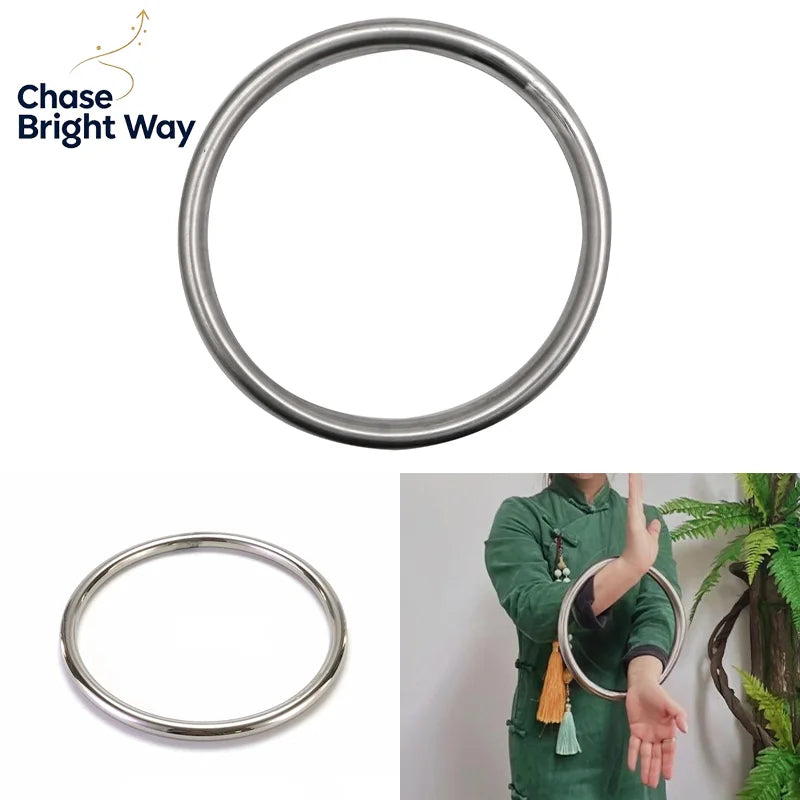 Wing Chun Stainless Steel Training Ring | 22cm Kung Fu Hoop