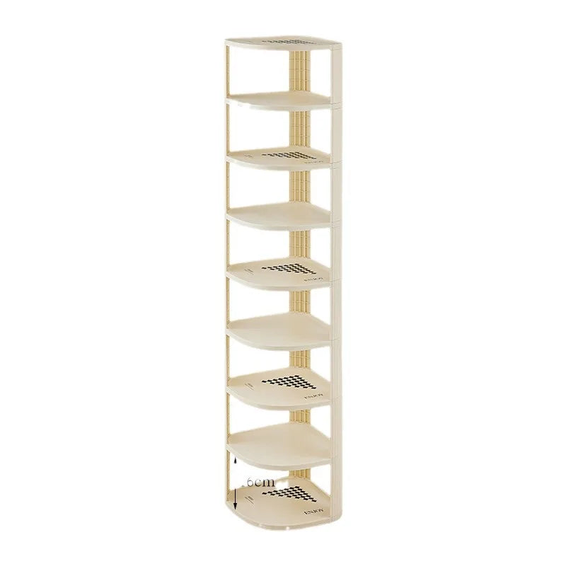 Multi-Tier Shoe Rack – Narrow Space-Saving Entryway Organizer