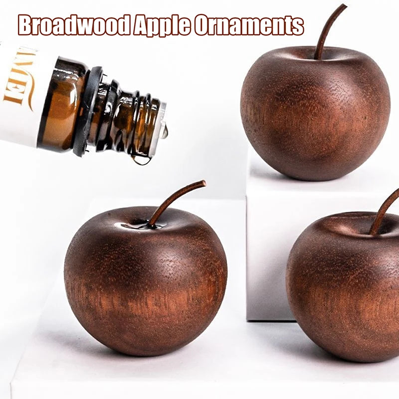 Wooden Apple Essential Oil Diffuser – Home, Car & Decor