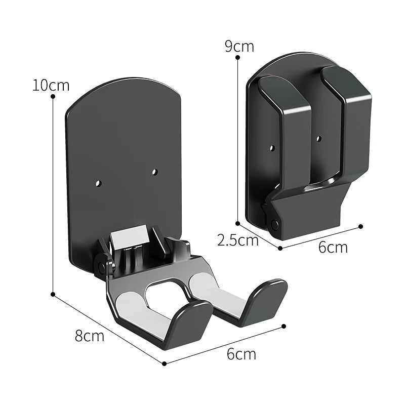 Wall Mount Game Controller Holder – No-Drill Gamepad Rack