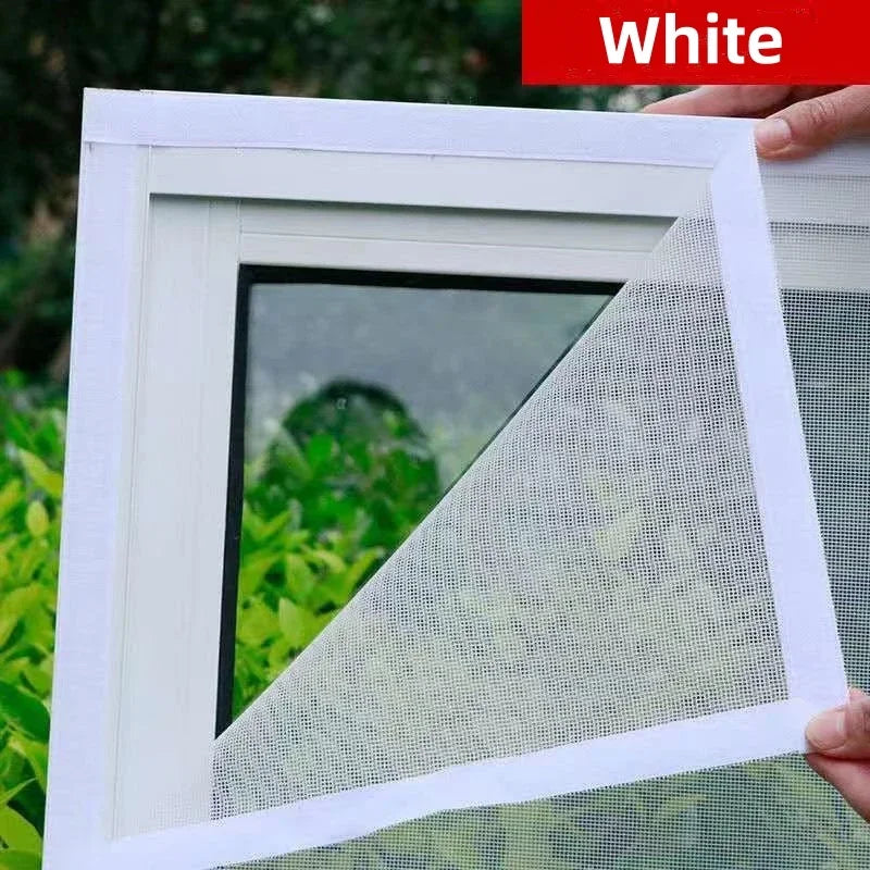 Self-Adhesive Mosquito Window & Door Screen – DIY Mesh