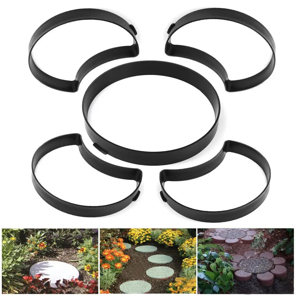 DIY Concrete Stepping Stone Mold – Garden Path Brick Maker