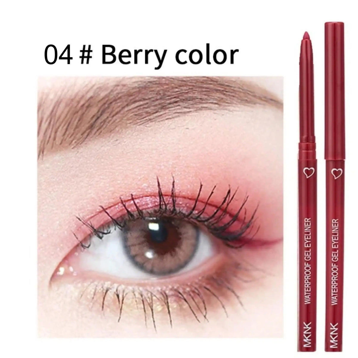 Waterproof Eyeliner Pencil – Brown, Black & Blue Long-Lasting