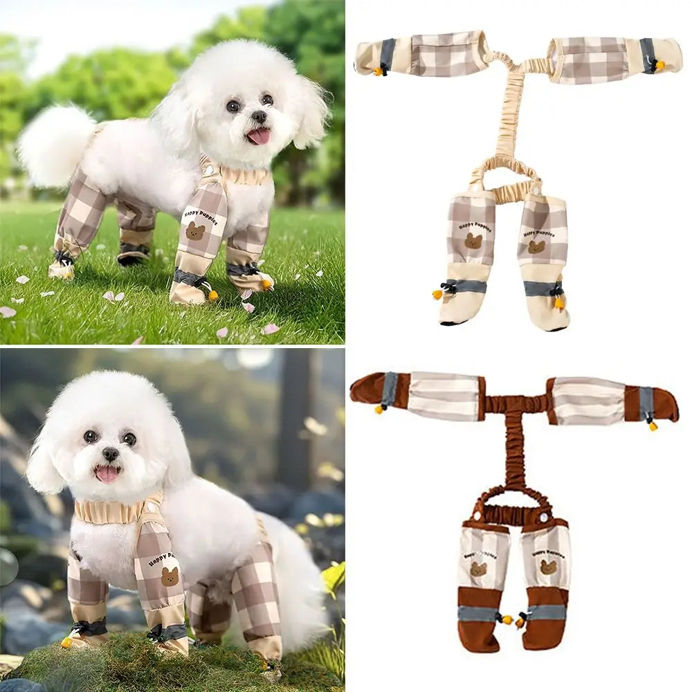Reflective Dog Boot Leggings – Waterproof Adjustable Pet Pants