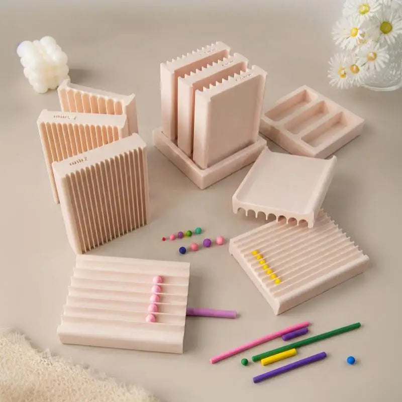 Clay Ball Maker – Multi-Size Molds for Polymer Clay Bead Crafts