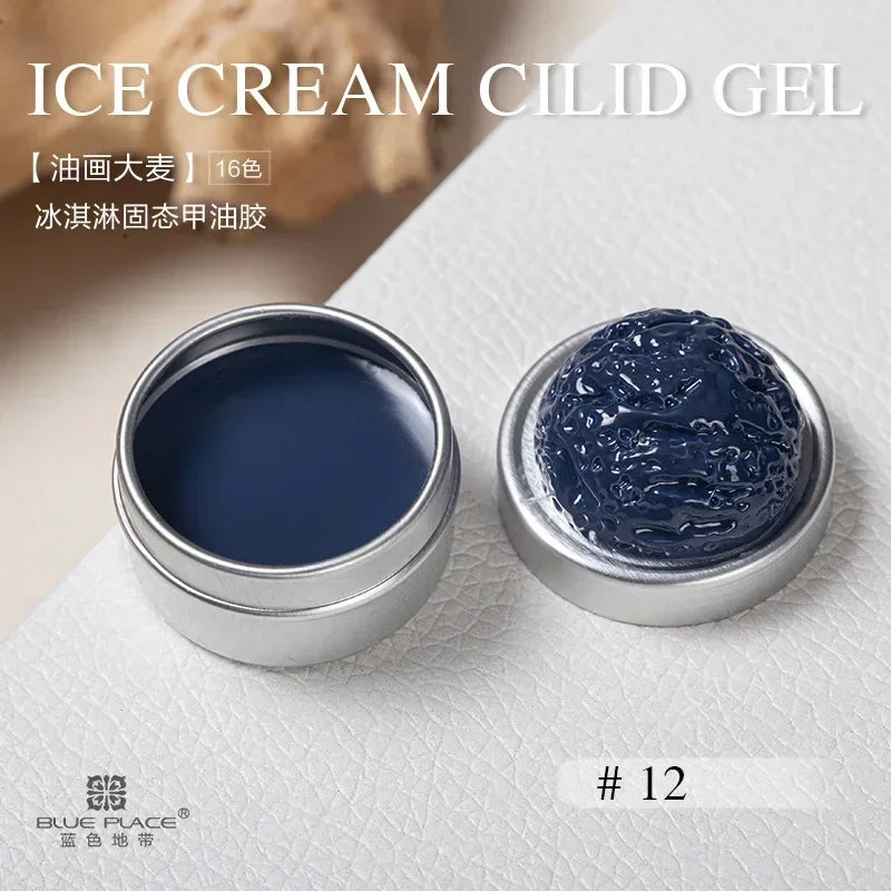 Handaiyan 64 Colors Solid Nail Polish Gel – Ice Cream Texture