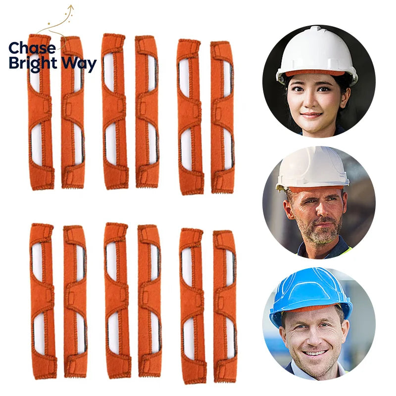 Hard Hat Sweatbands – Flame Retardant Helmet Cushion Pads 2-Pack