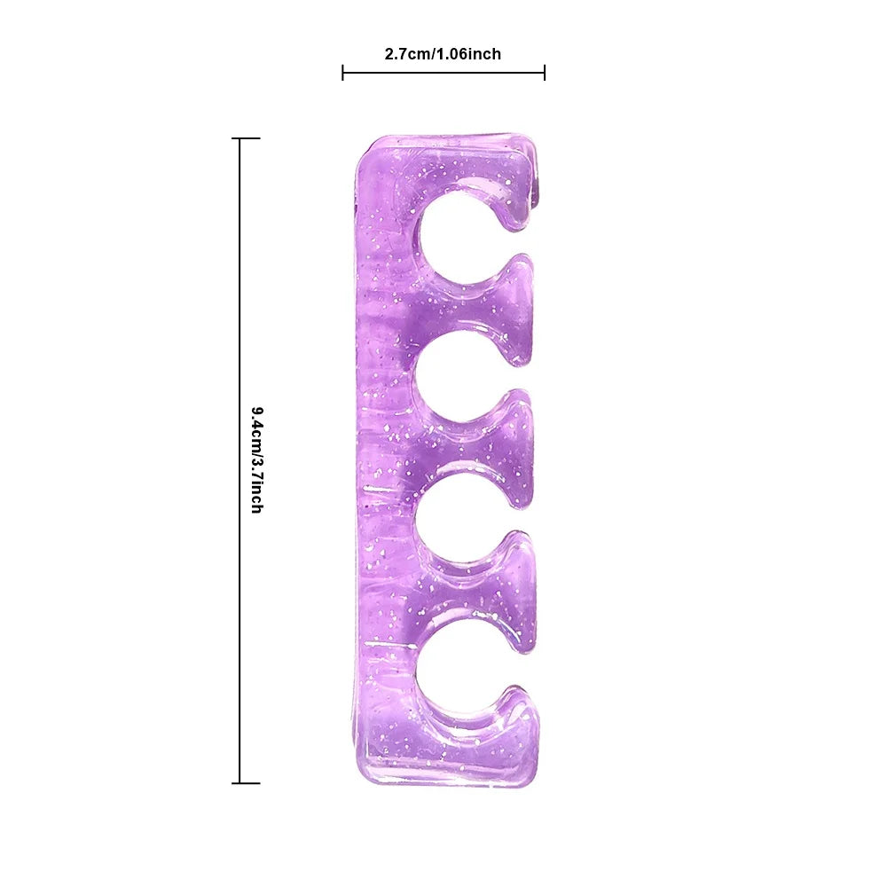 Soft Silicone Toe & Finger Separators – 1 Pair | C-Shape