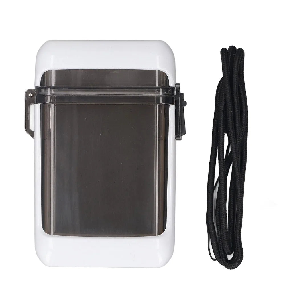 Waterproof Pocket Case with Lanyard – ABS ID Card Holder