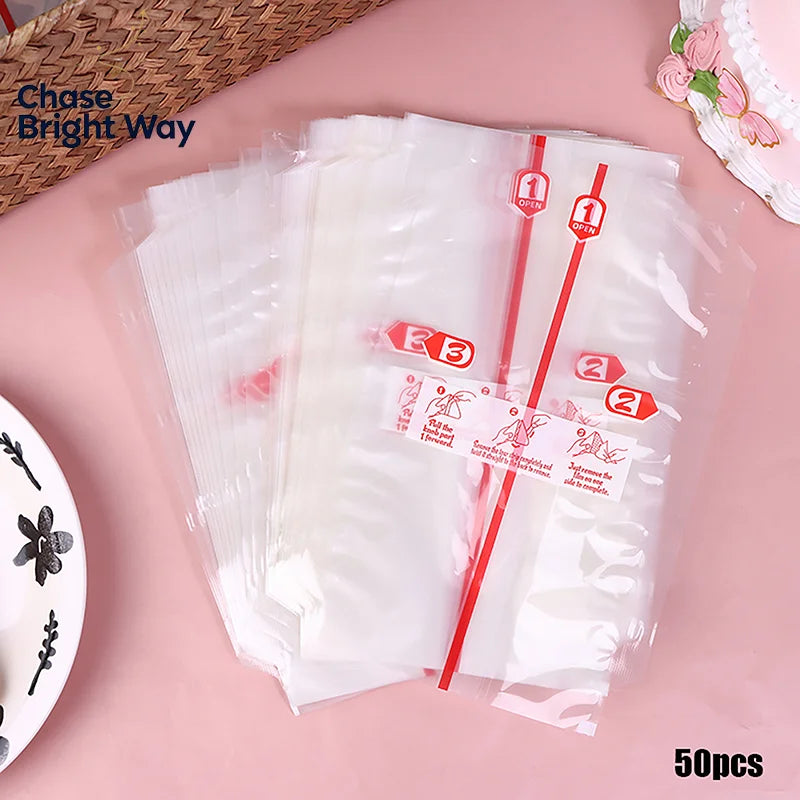 10-Pack Double Layer Triangle Onigiri Bags | Rice Ball Wrap