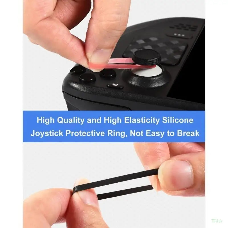 Steam Deck Silicone Joystick Guard Rings – 48-Pack Protector