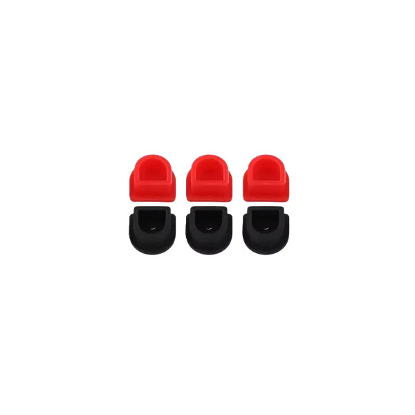 Silicone Dust Plugs for 50A Anderson Connectors – Red & Black