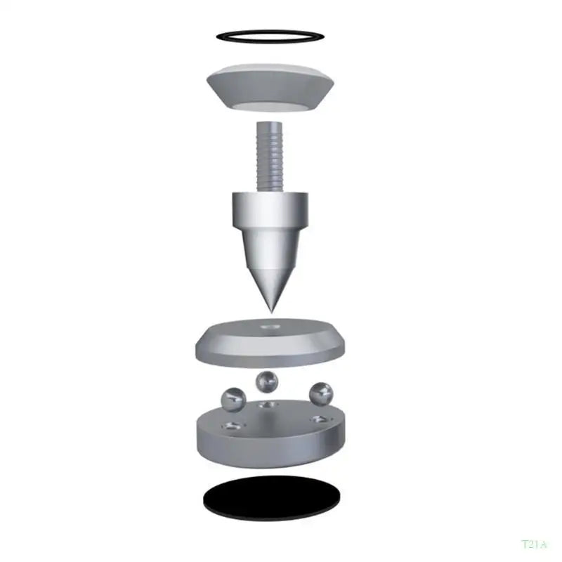 Stainless Steel Speaker Cone Feet & Anti-Vibration Base Pads