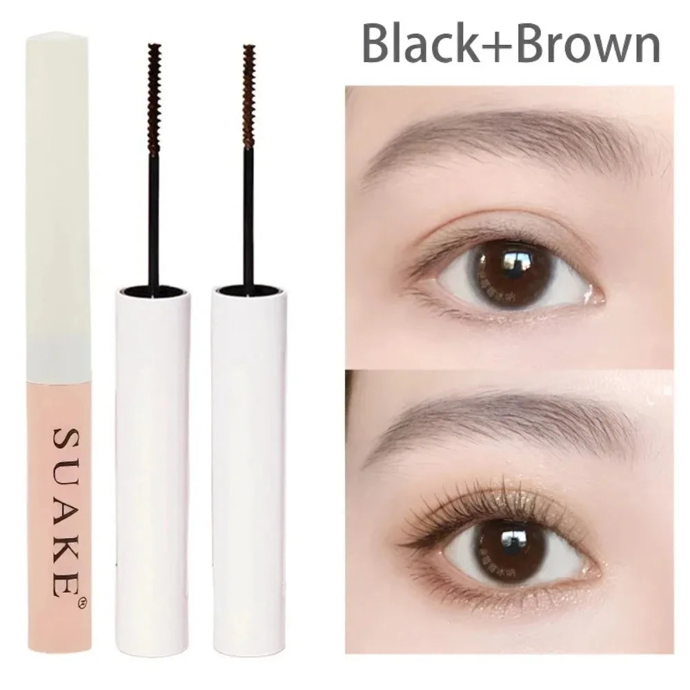 Ultra-Fine Brush Mascara – Waterproof Lengthening & Curling