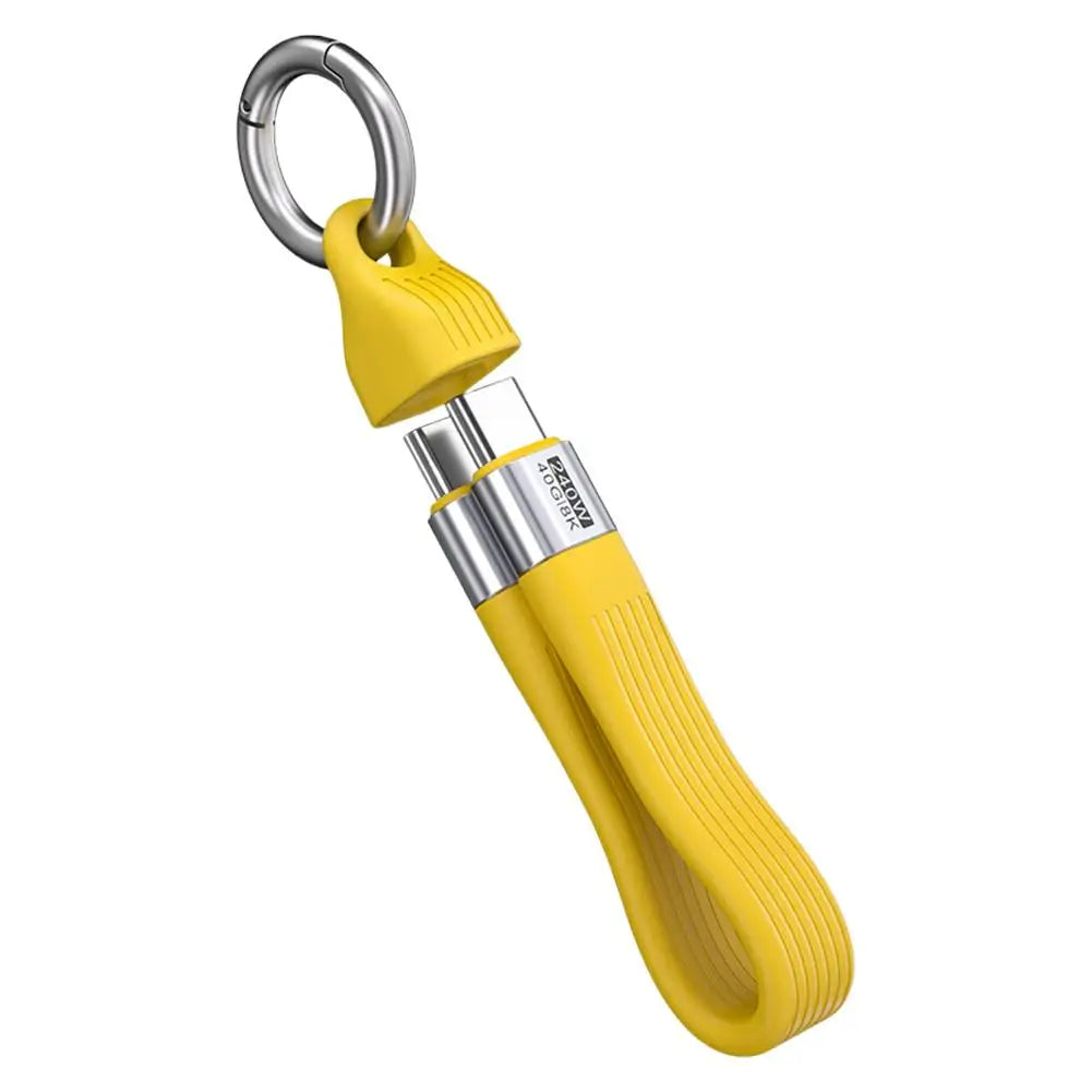 USB4 Keychain Cable 240W 40Gbps USB-C to USB-C | 8K Video