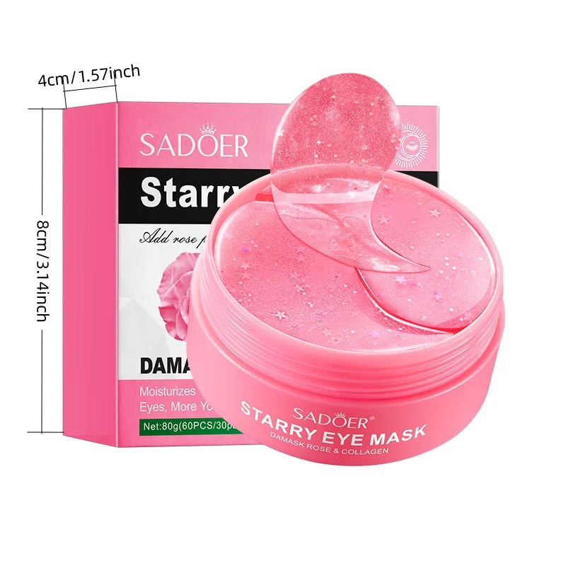 Sadoer Rose Eye Mask Patches – Hydrating Under-Eye Care
