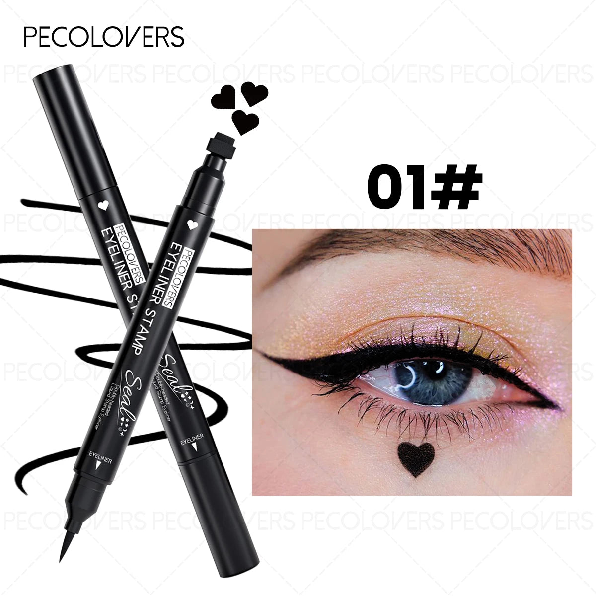 Waterproof Liquid Eyeliner – Double-Ended Cute Stamp | SAMMY