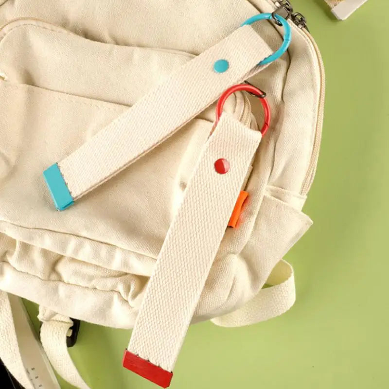 Colorful Webbing Strap Keychain Lanyard | DIY Canvas Strap