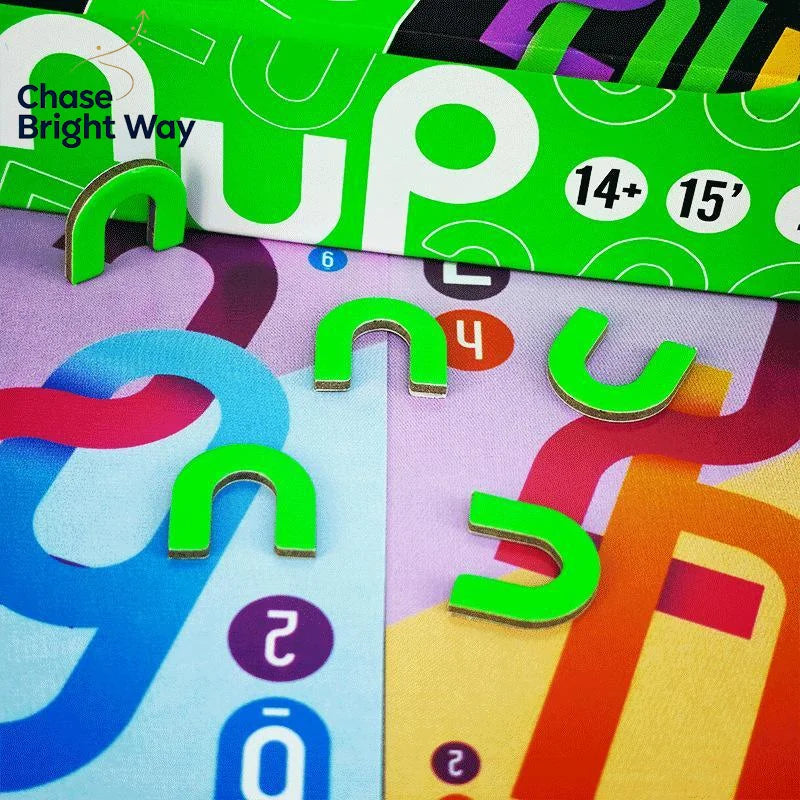 Dnup Strategy Card Game – 2–5 Players, Family Party Game