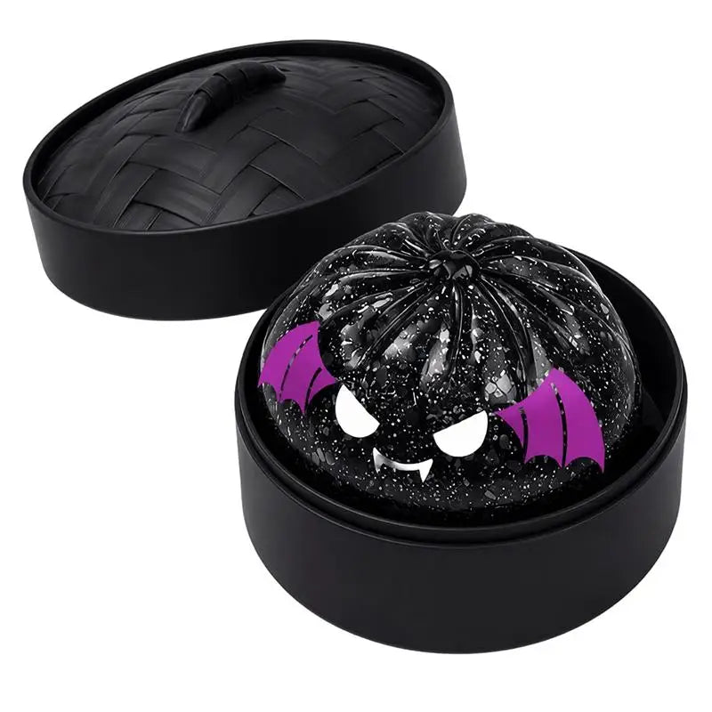 Glitter Halloween Squishy Fidget Toy – Ghost & Pumpkin Squeeze