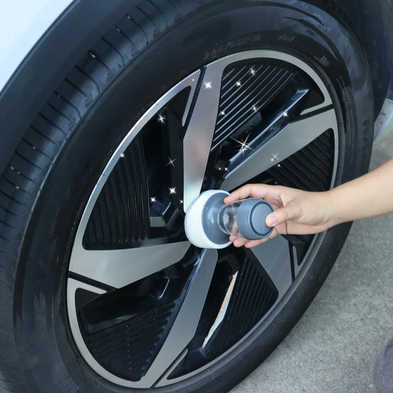Tire Shine Wax Applicator Sponge Kit – Car Paint & Dashboard