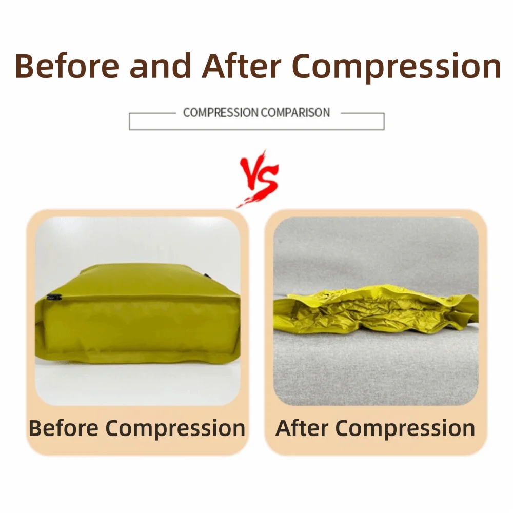 Reusable Travel Vacuum Compression Bag – Waterproof Space Saver