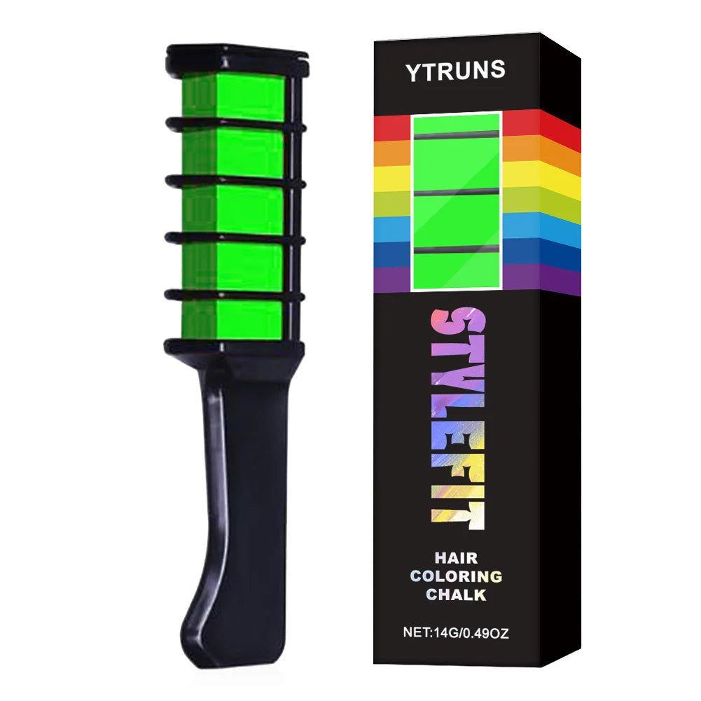 Temporary Hair Color Comb Stick – Washable Hair Chalk