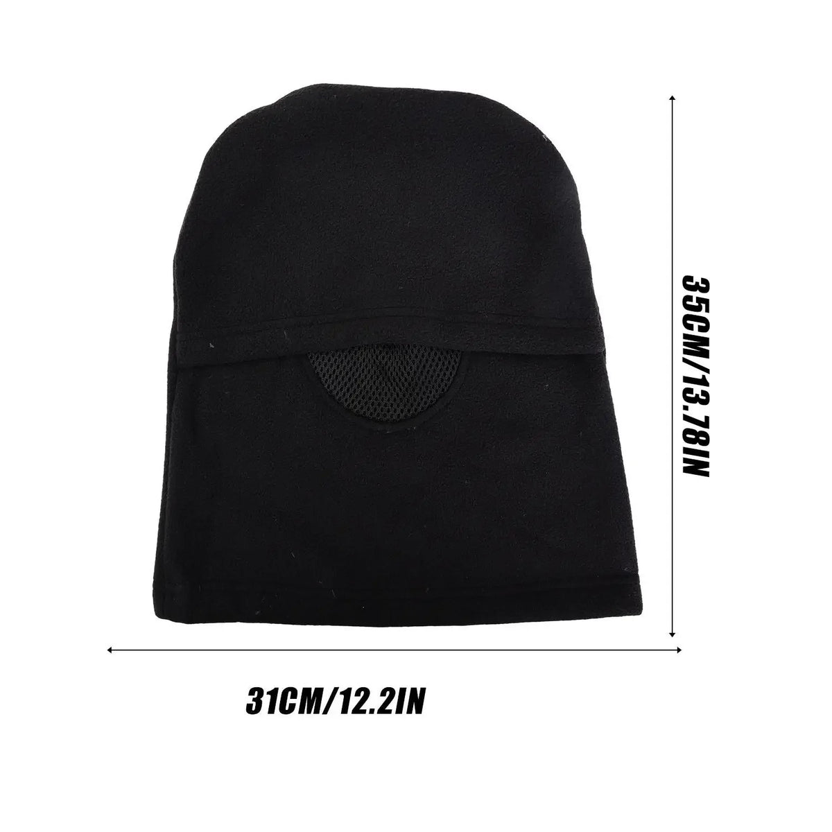 Winter Fleece Thermal Balaclava – Windproof Full Face Riding Hood