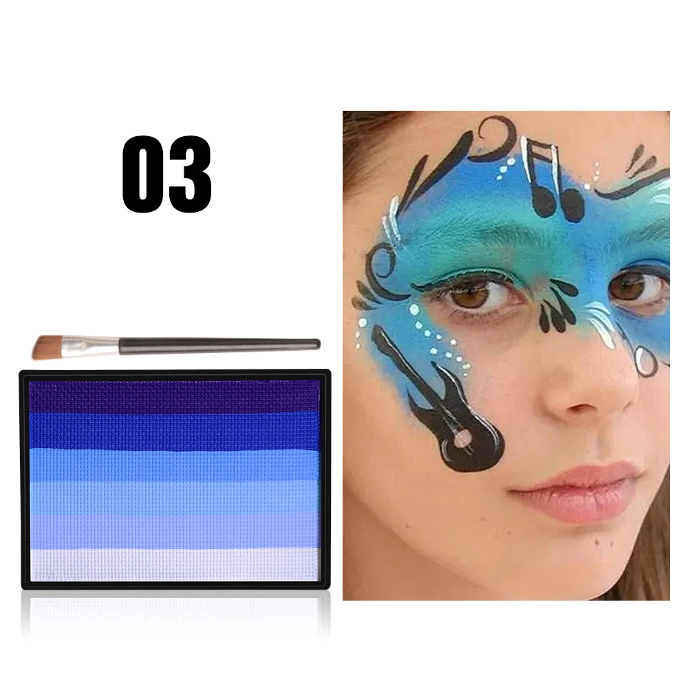 YTRUNS Vibrant Face & Body Paint – Halloween & Cosplay Makeup