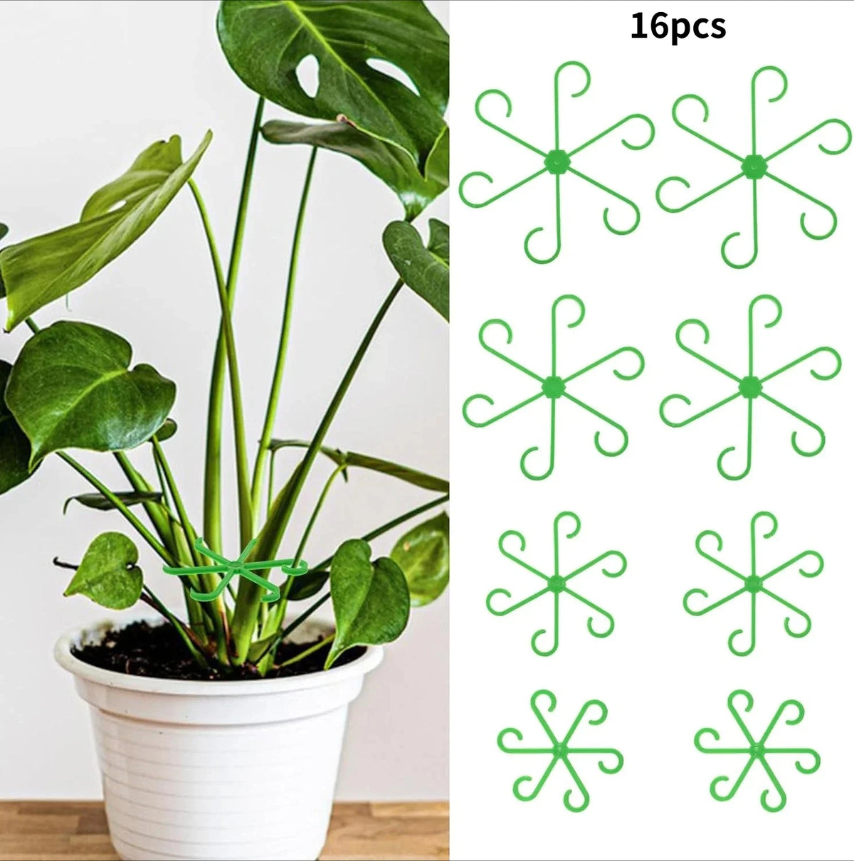 Plant Stem Support Clips – Nylon Branch Fixator Set (4/8 Pcs)