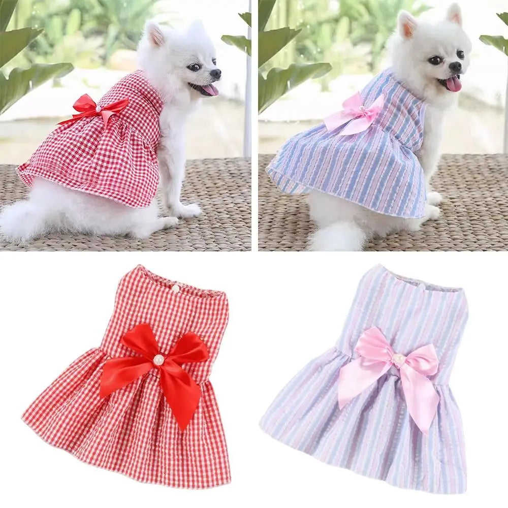 Dog Princess Dress – Breathable Floral Pet Skirt | Dogs & Cats
