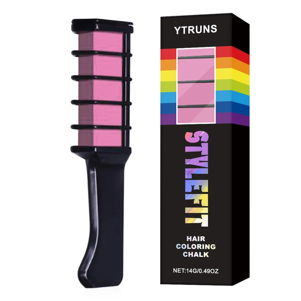 Temporary Hair Color Comb Stick – Washable Hair Chalk