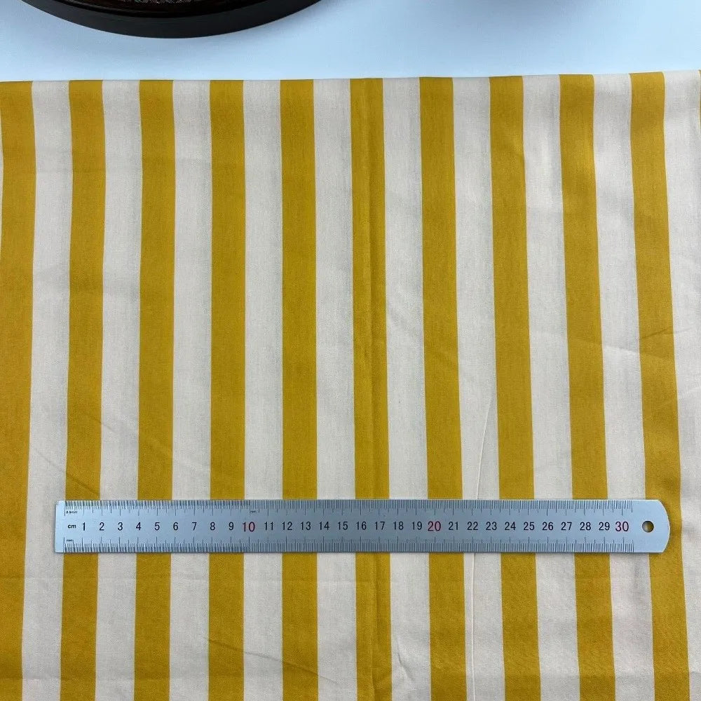 Vertical Stripes Challie Fabric 150×100cm | Sewing Material