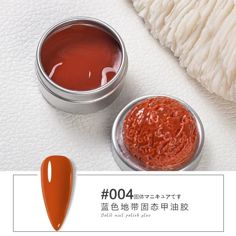 Handaiyan 64 Colors Solid Nail Polish Gel – Ice Cream Texture