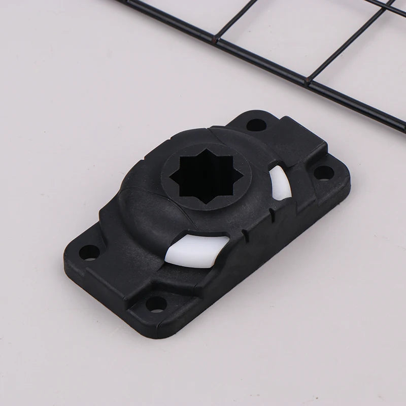 Kayak Fishing Rod Holder Slide Rail Mount Base with 4 Screws